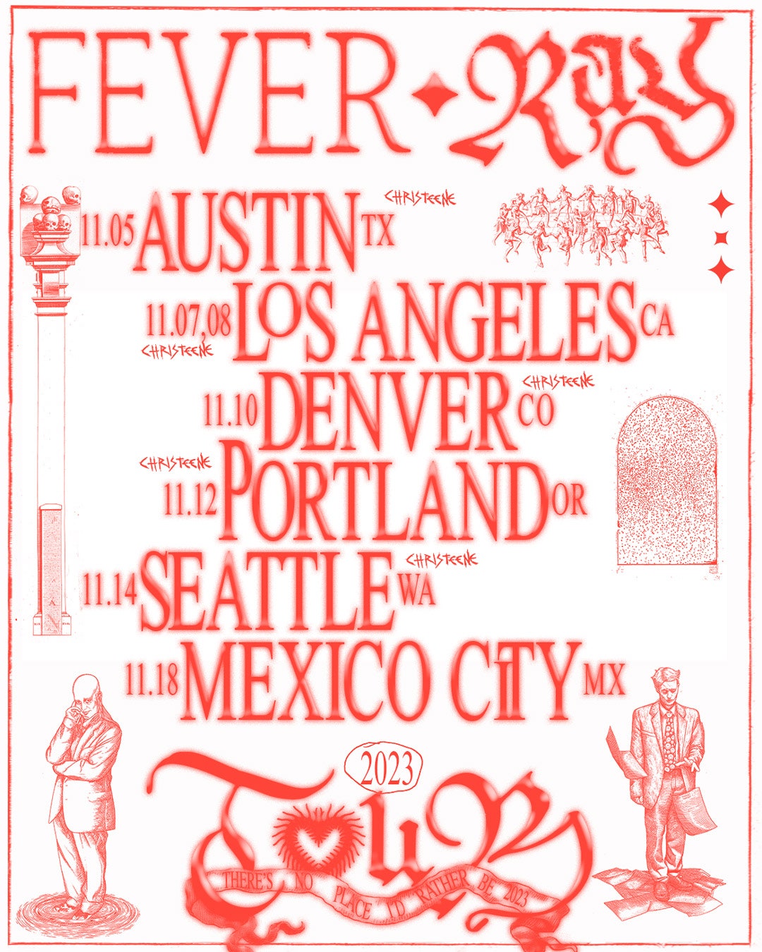 Fever Ray tour poster